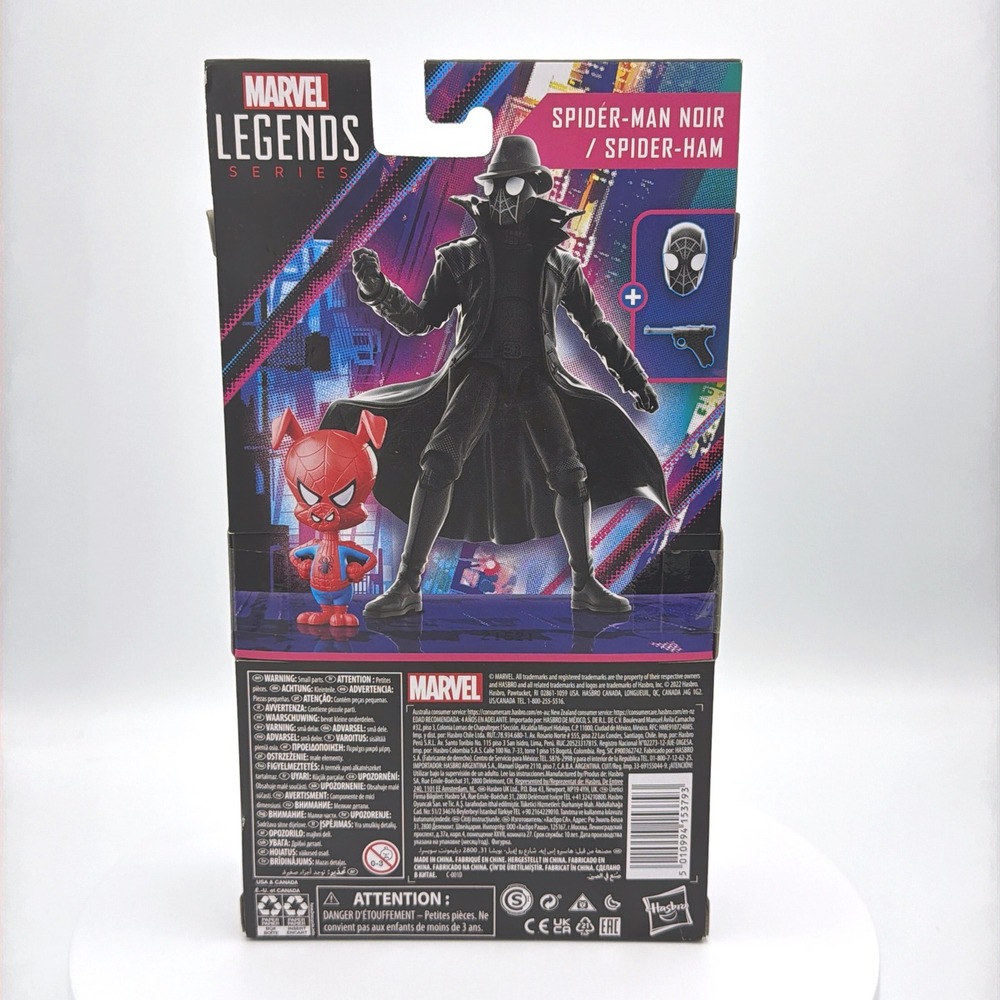 Hasbro Marvel Legends Spider-Man Noir Spider-Ham Into the Spider-Verse New - Picture 4 of 5